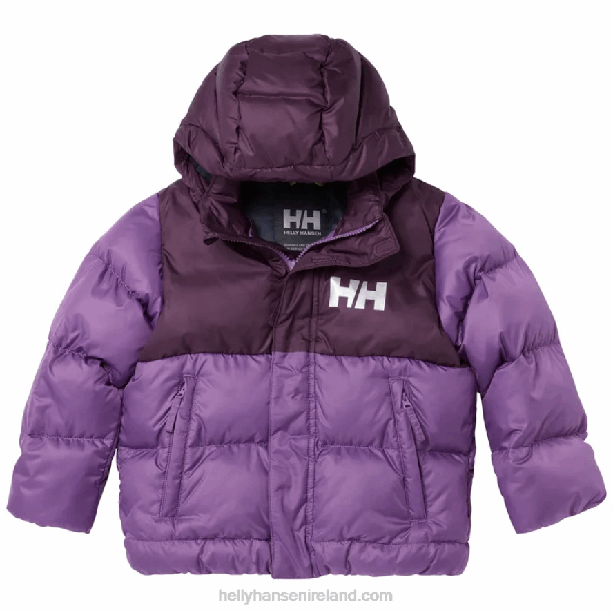 BLUE FOG 8V222F2293 Helly-Hansen KIDS' VISION PUFFY JACKET