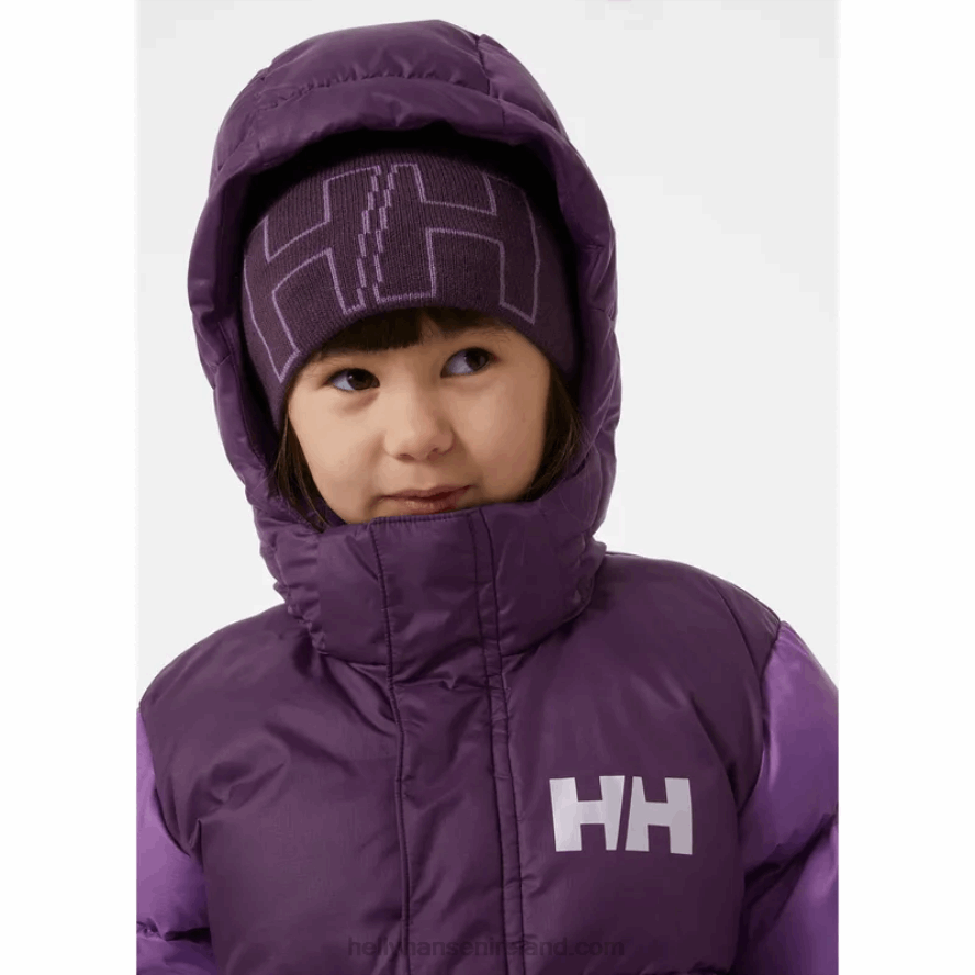 BLUE FOG 8V222F2293 Helly-Hansen KIDS' VISION PUFFY JACKET