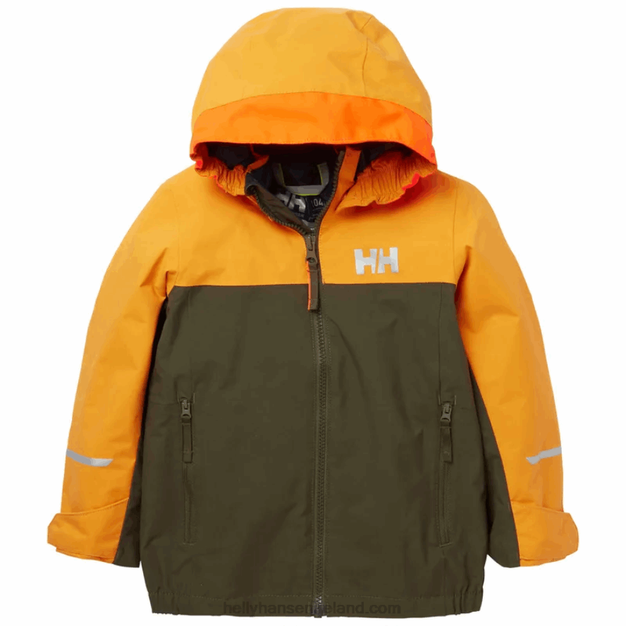 CLOVER 8V222F2272 Helly-Hansen KIDS' SHELTER OUTDOOR JACKET 2.0