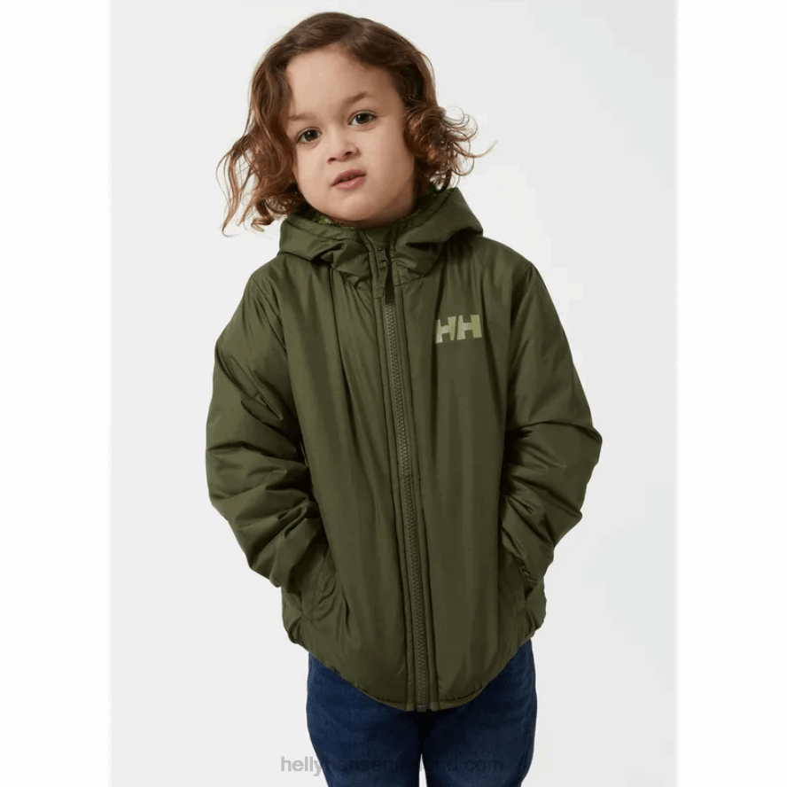 CLOVER 8V222F2282 Helly-Hansen Kids' Champ Reversible Jacket