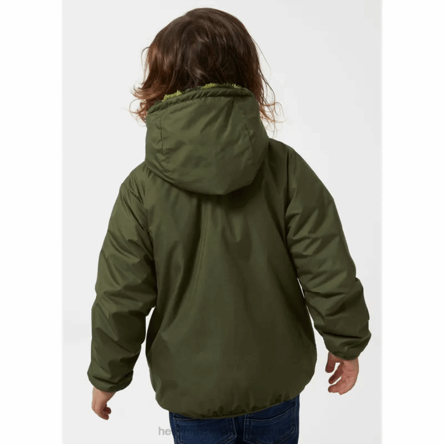 CLOVER 8V222F2282 Helly-Hansen Kids' Champ Reversible Jacket