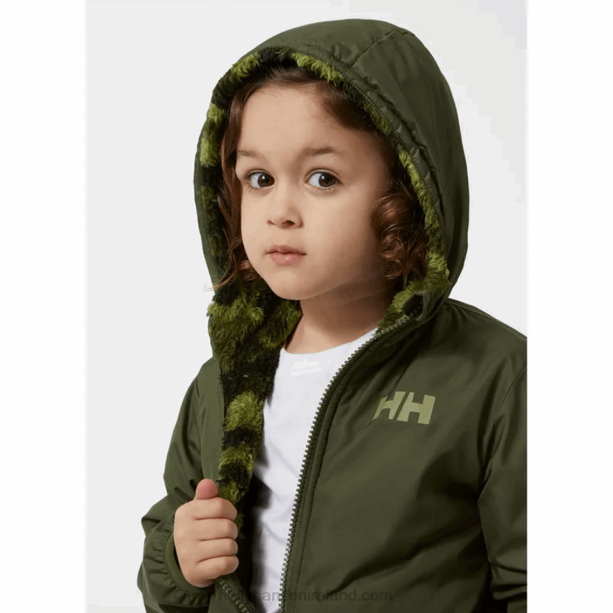 CLOVER 8V222F2282 Helly-Hansen Kids' Champ Reversible Jacket