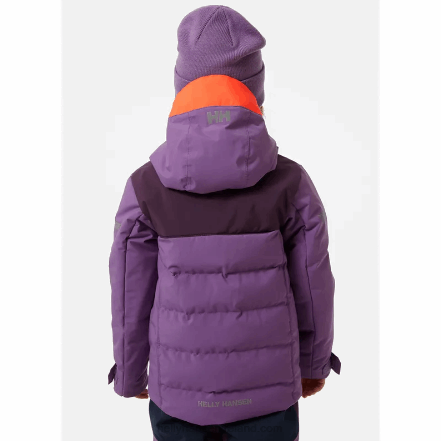CLOVER 8V222F2290 Helly-Hansen KIDS' VERTICAL INSULATED SKI JACKET