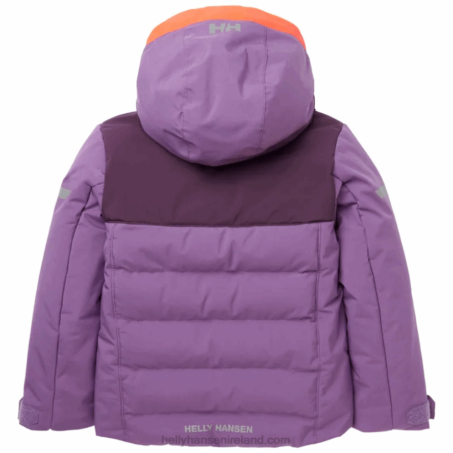 CLOVER 8V222F2290 Helly-Hansen KIDS' VERTICAL INSULATED SKI JACKET