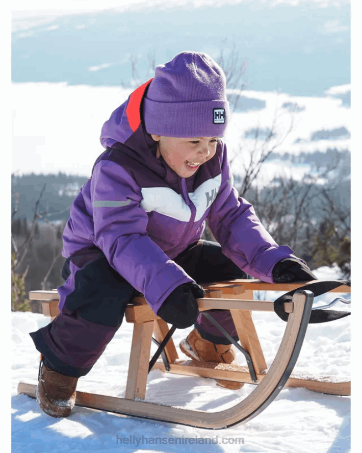 CLOVER 8V222F2290 Helly-Hansen KIDS' VERTICAL INSULATED SKI JACKET