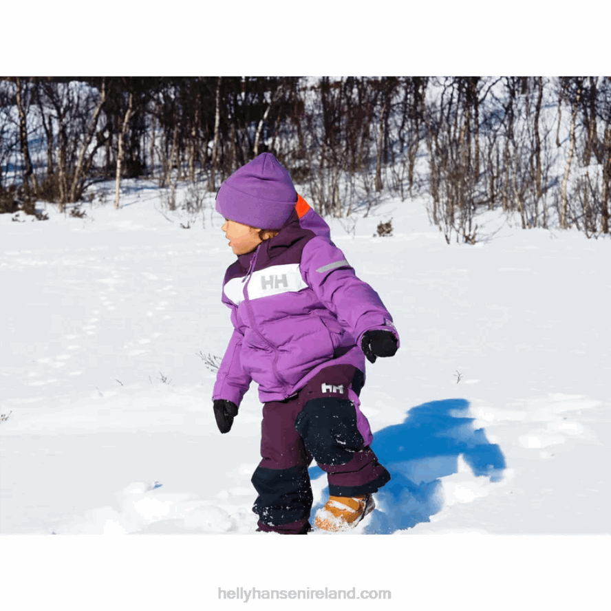 CLOVER 8V222F2290 Helly-Hansen KIDS' VERTICAL INSULATED SKI JACKET