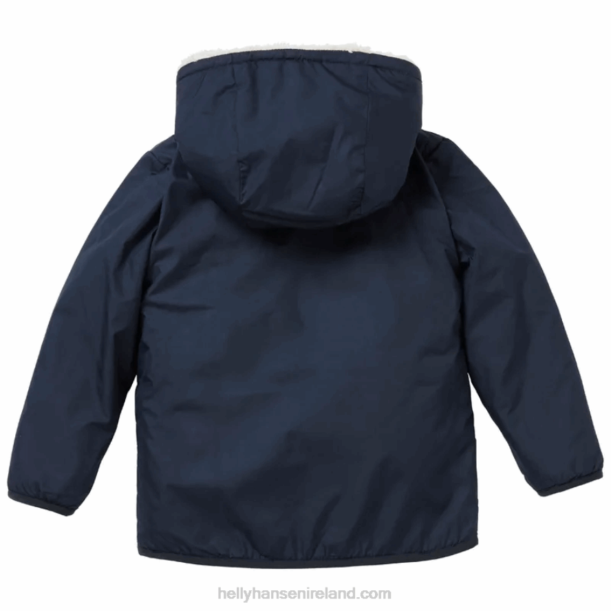 CRUSHED GRA 8V222F2284 Helly-Hansen Kids' Champ Reversible Jacket
