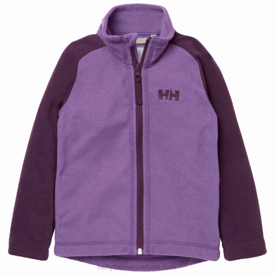 HEATHER 8V222F2265 Helly-Hansen KIDS' DAYBREAKER 2.0 FLEECE JACKET