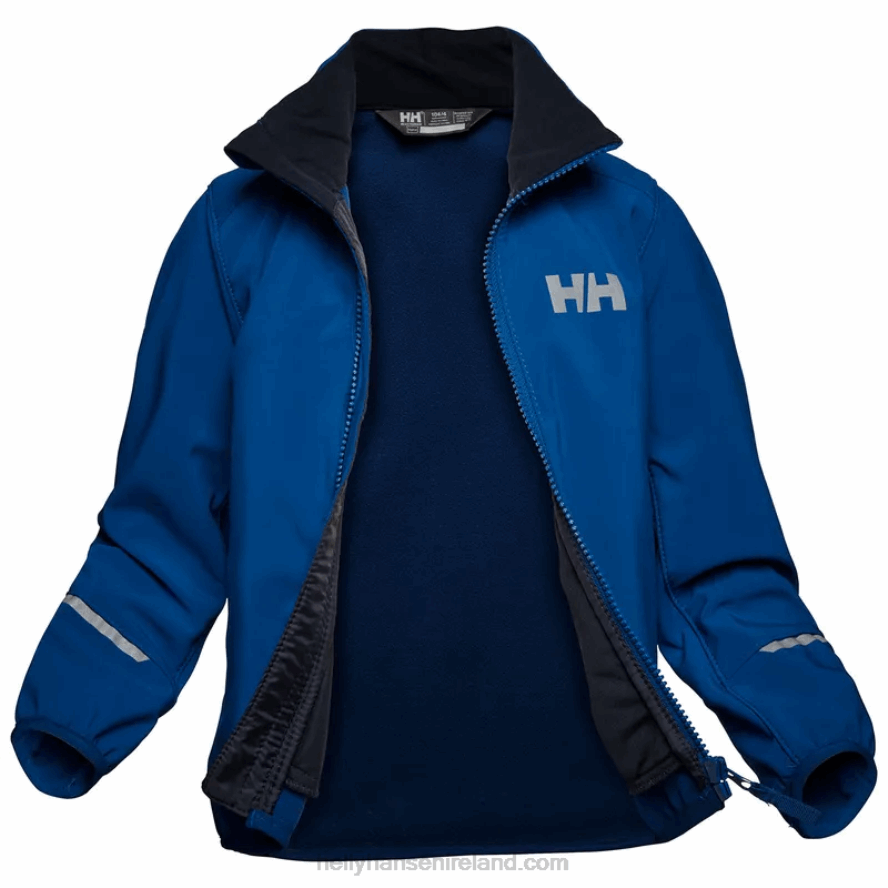 MAGENTA 8V222F2260 Helly-Hansen KIDS' MARKA SOFTSHELL JACKET