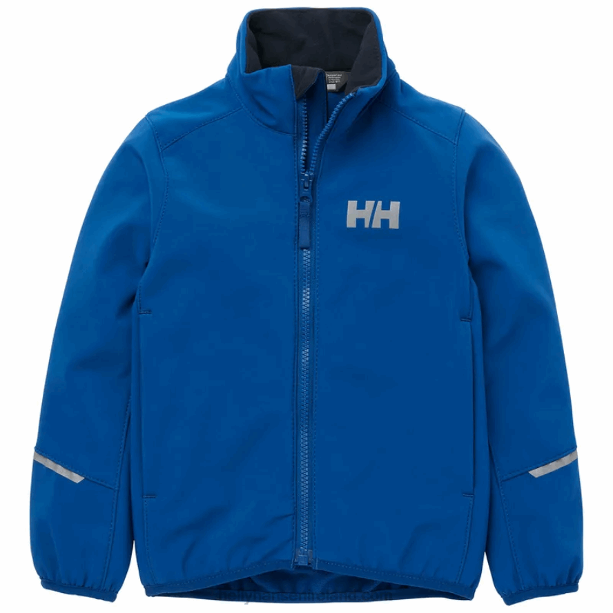 MAGENTA 8V222F2260 Helly-Hansen KIDS' MARKA SOFTSHELL JACKET