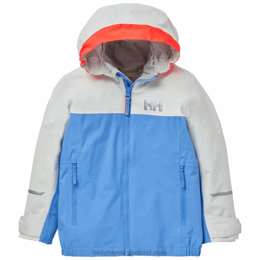 MAGENTA 8V222F2274 Helly-Hansen KIDS' SHELTER OUTDOOR JACKET 2.0