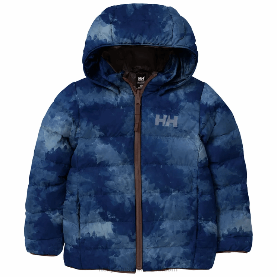 NAVY 8V222F2285 Helly-Hansen KIDS' TWISTER JACKET