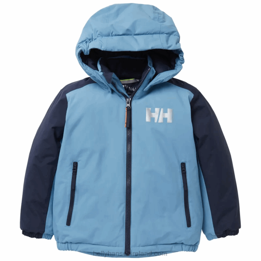 NAVY 8V222F2297 Helly-Hansen KIDS' NORDAL INSULATED JACKET