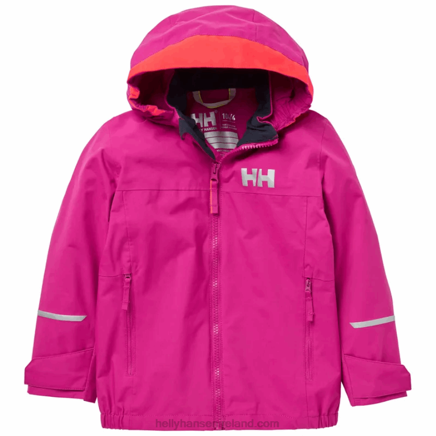 UTILITY GRE 8V222F2273 Helly-Hansen KIDS' SHELTER OUTDOOR JACKET 2.0