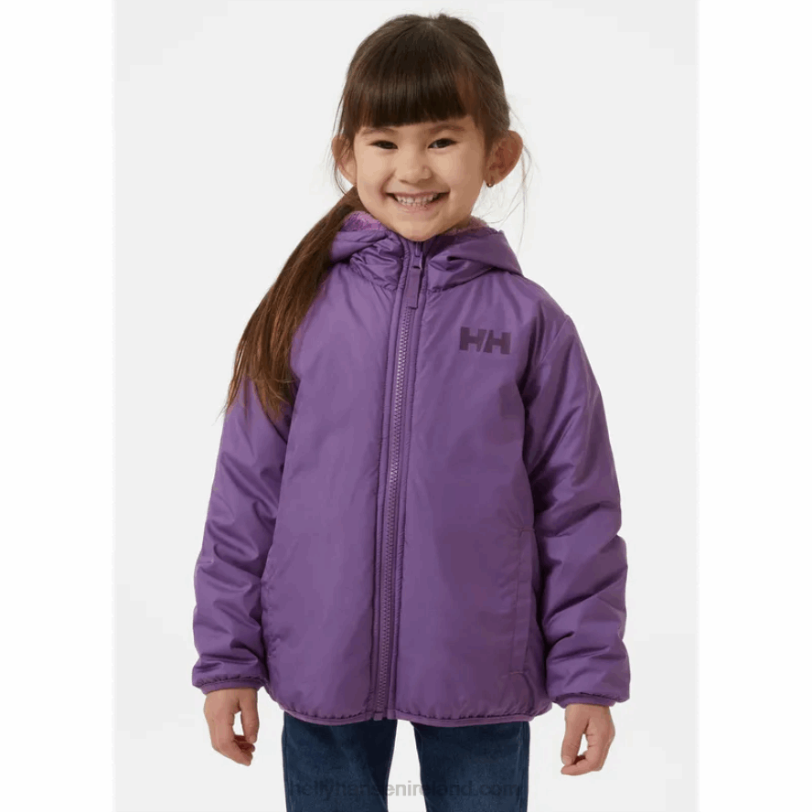 UTILITY GRE 8V222F2283 Helly-Hansen Kids' Champ Reversible Jacket