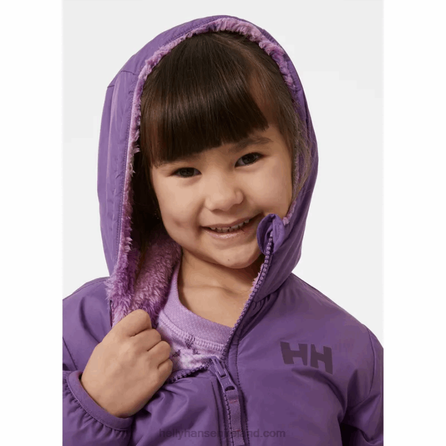 UTILITY GRE 8V222F2283 Helly-Hansen Kids' Champ Reversible Jacket