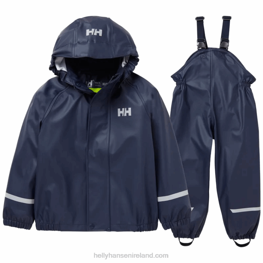 ESSENTIAL Y 8V222F2311 Helly-Hansen KIDS' BERGEN 2.0 PU RAINSET