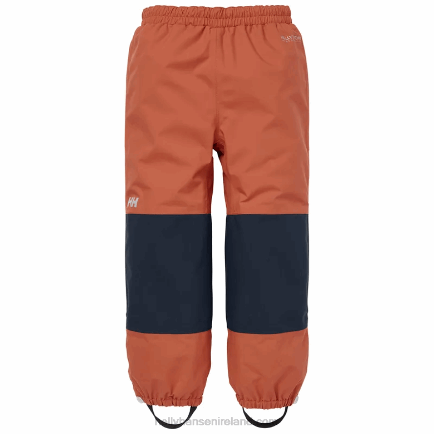 NAVY 8V222F2321 Helly-Hansen KIDS' SHELTER OUTDOOR PANTS
