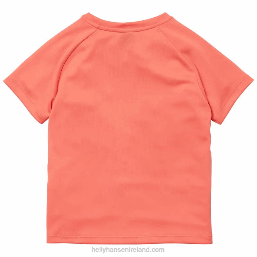 BRIGHT BLUE 8V222F2365 Helly-Hansen KIDS' MARKA T-SHIRT