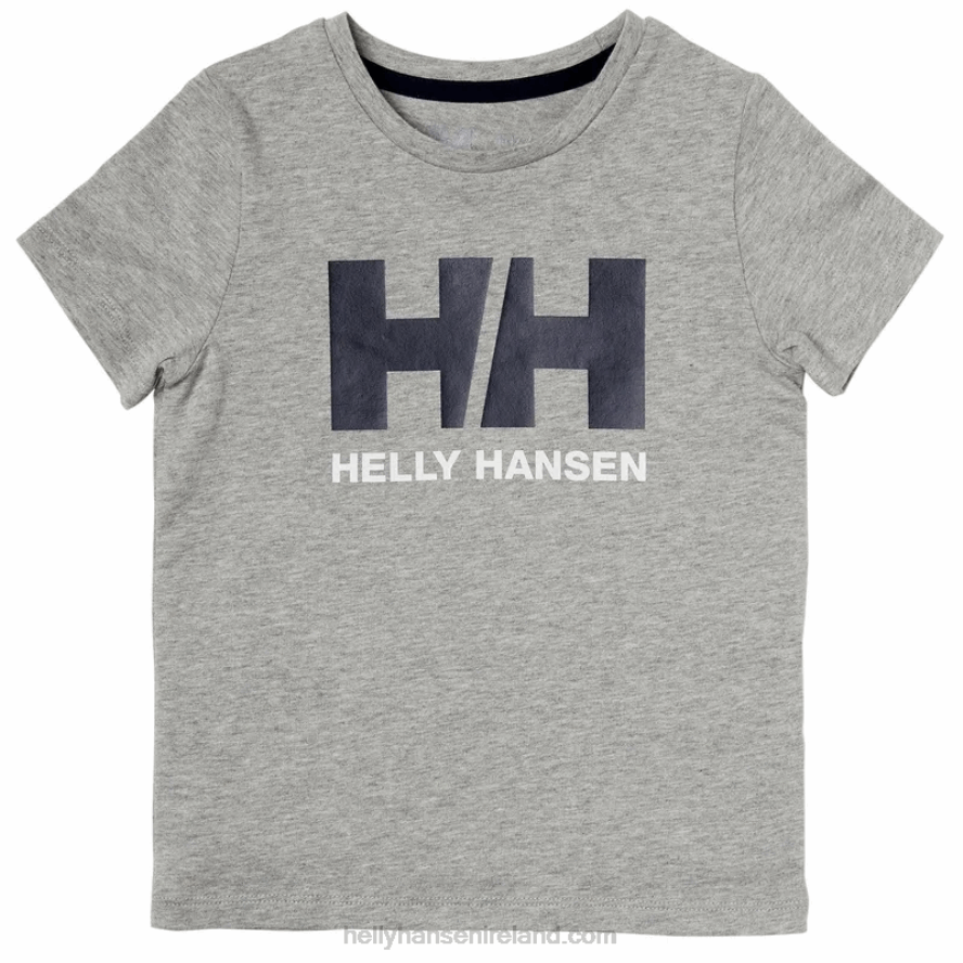 PINK SORBET 8V222F2374 Helly-Hansen KIDS' HH LOGO T-SHIRT