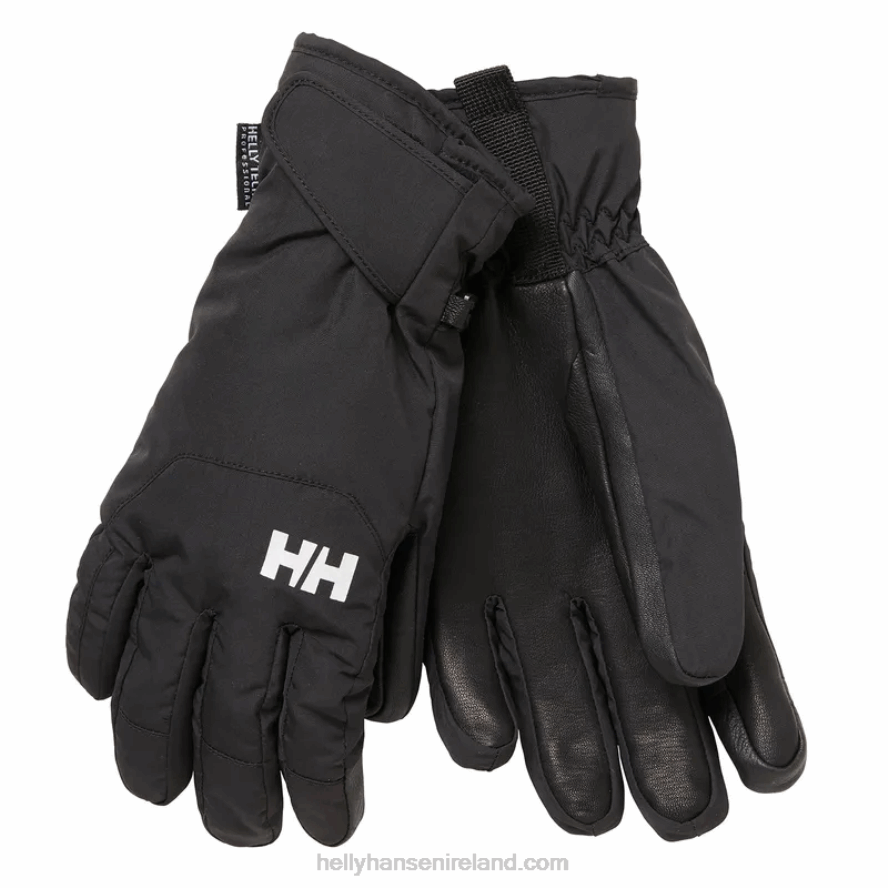 BLACK 8V222F1295 Helly-Hansen SWIFT HT SKI GLOVES