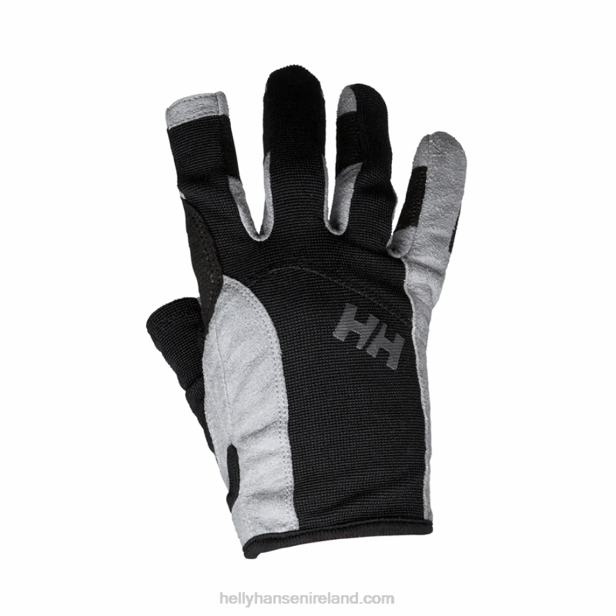 BLACK 8V222F1297 Helly-Hansen UNISEX LONG SAILING GLOVES