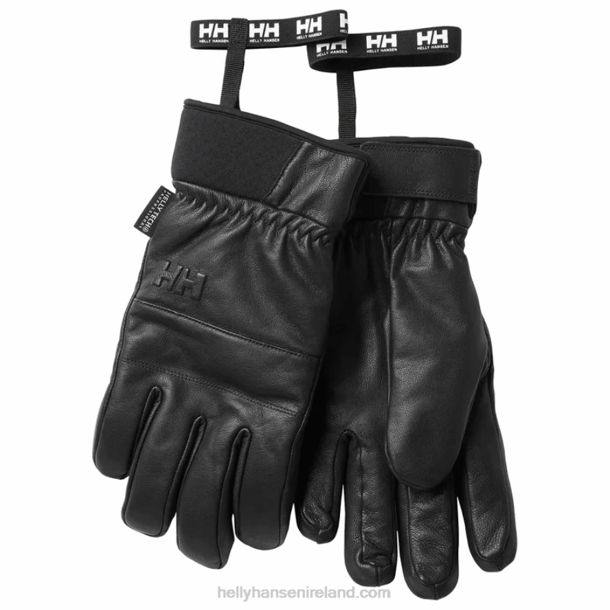 BLACK 8V222F1299 Helly-Hansen UNISEX PISTE SKI GLOVES