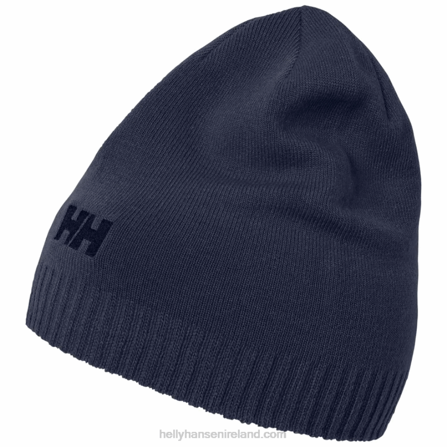 BLACK 8V222F1230 Helly-Hansen UNISEX BRAND BEANIE