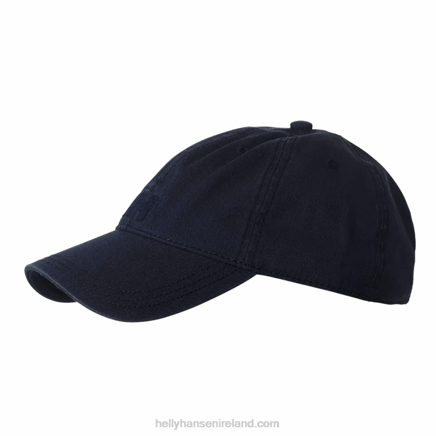 BLACK 8V222F1259 Helly-Hansen UNISEX HH LOGO CAP