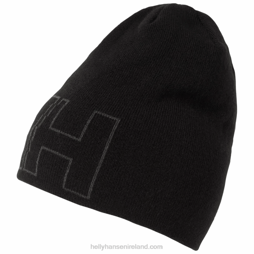 WHITE 8V222F1225 Helly-Hansen UNISEX OUTLINE BEANIE HAT