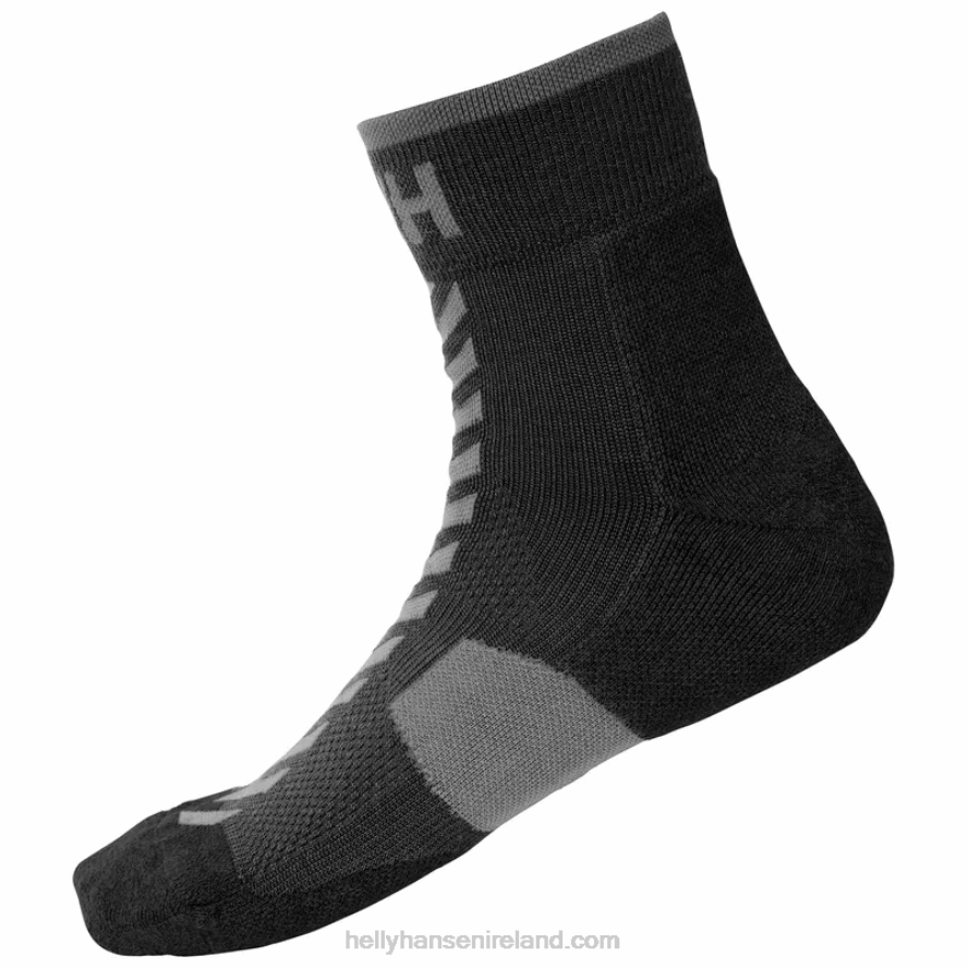 BLACK 8V222F1292 Helly-Hansen UNISEX HIKING QUARTER SOCKS