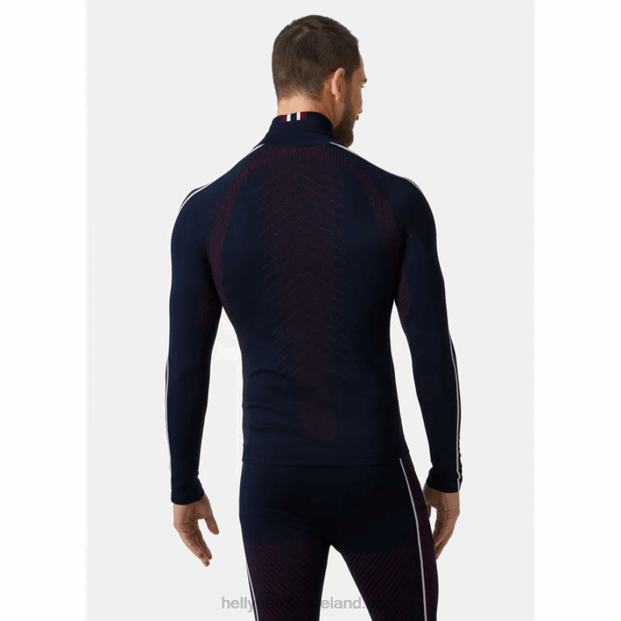 BLACK 8V222F1056 Helly-Hansen UNISEX H1 PRO LIFA SEAMLESS RACE BASE LAYER TOP