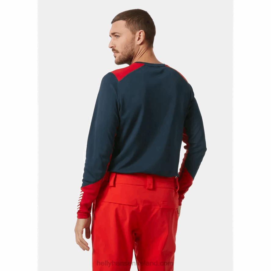 NAVY 8V222F1044 Helly-Hansen LIFA ACTIVE CREW BASE LAYER