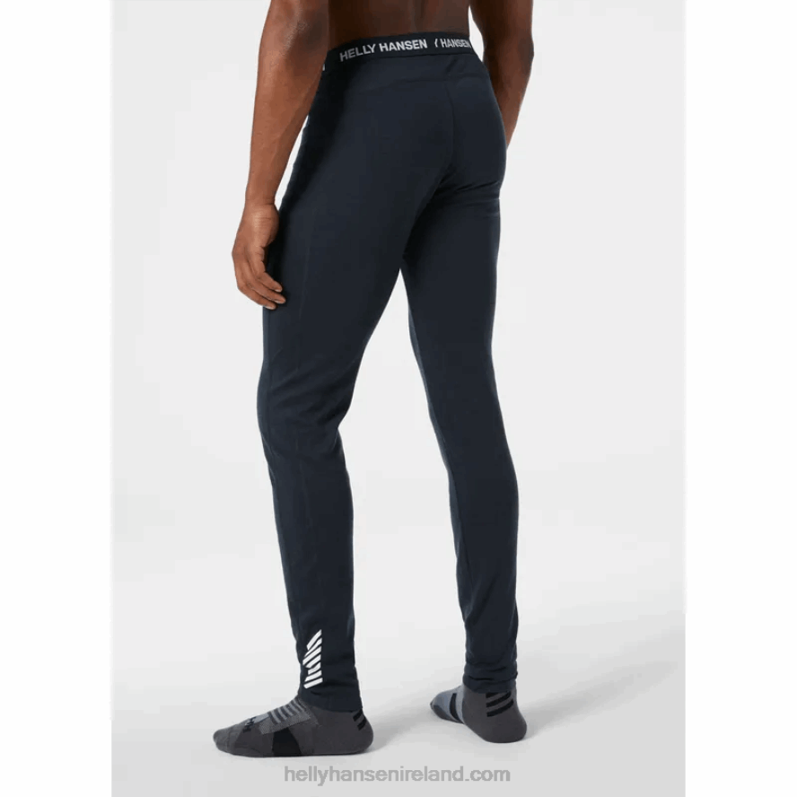 BLACK 8V222F1080 Helly-Hansen MEN'S LIFA MERINO LIGHTWEIGHT PANTS