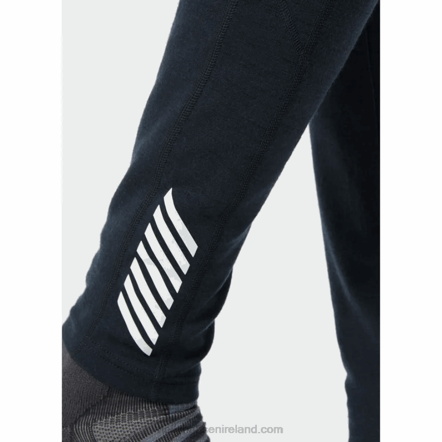 BLACK 8V222F1080 Helly-Hansen MEN'S LIFA MERINO LIGHTWEIGHT PANTS