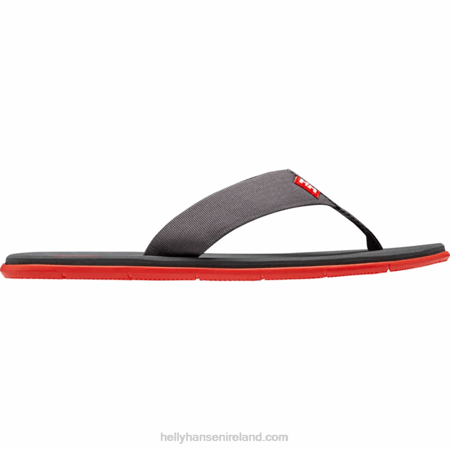 BLACK/EBO 8V222F1208 Helly-Hansen MEN'S LOGO SANDALS