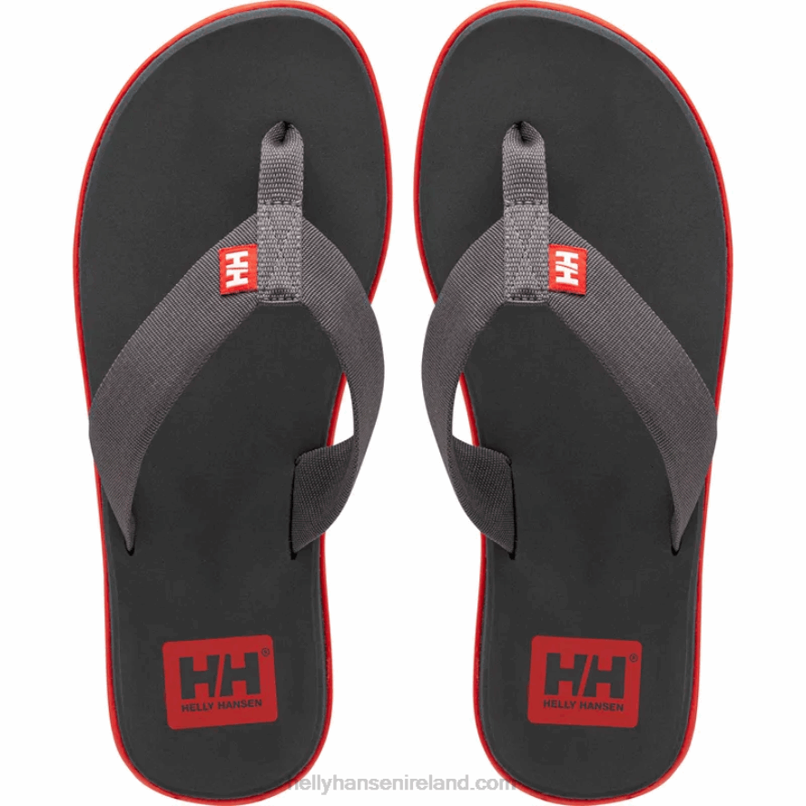BLACK/EBO 8V222F1208 Helly-Hansen MEN'S LOGO SANDALS