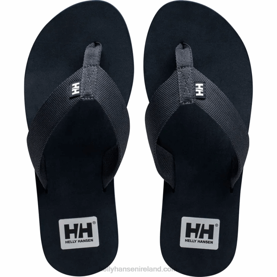 BLACK/EBO 8V222F1217 Helly-Hansen MEN'S LOGO SANDALS 2