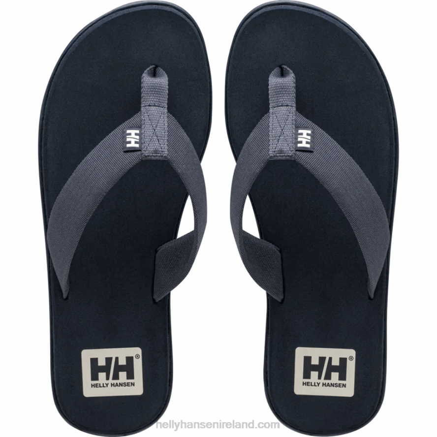 EBONY/CHE 8V222F1209 Helly-Hansen MEN'S LOGO SANDALS