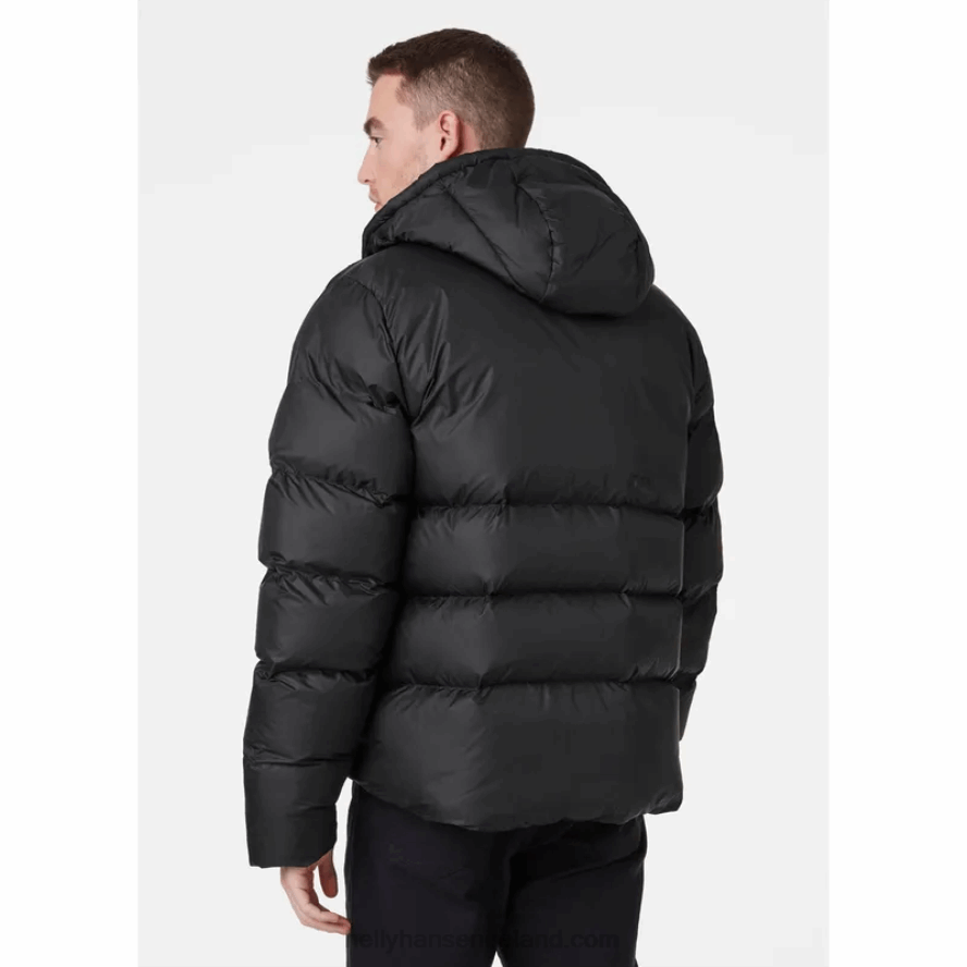 BLACK 8V222F349 Helly-Hansen MEN'S ACTIVE PUFFY JACKET