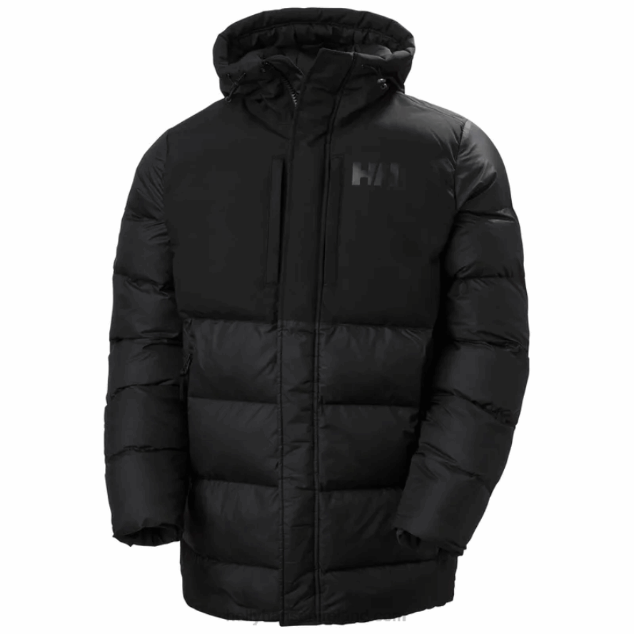 BLACK 8V222F356 Helly-Hansen MEN'S ACTIVE PUFFY LONG JACKET
