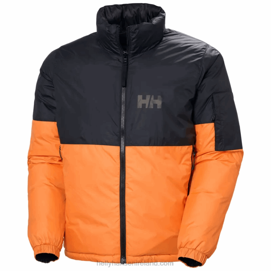 POPPY ORANG 8V222F330 Helly-Hansen MEN'S ACTIVE REVERSIBLE JACKET