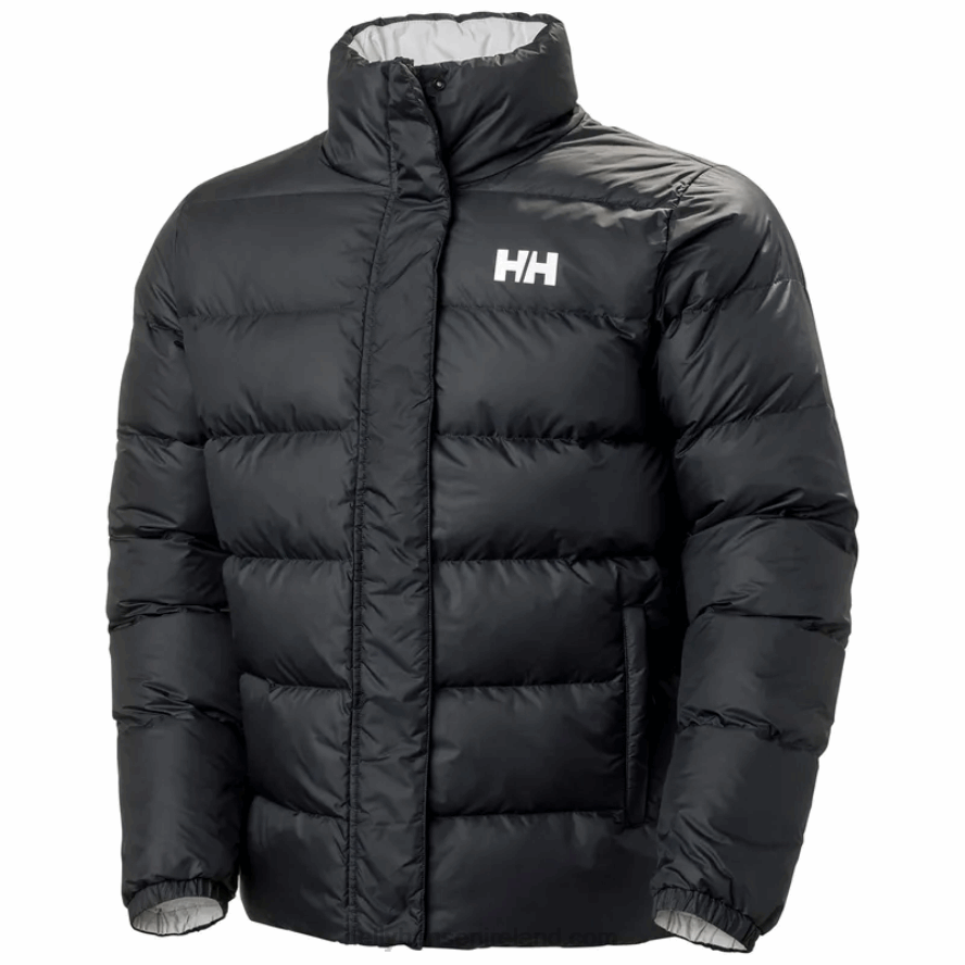 BLACK 8V222F343 Helly-Hansen MEN'S HH REVERSIBLE DOWN JACKET
