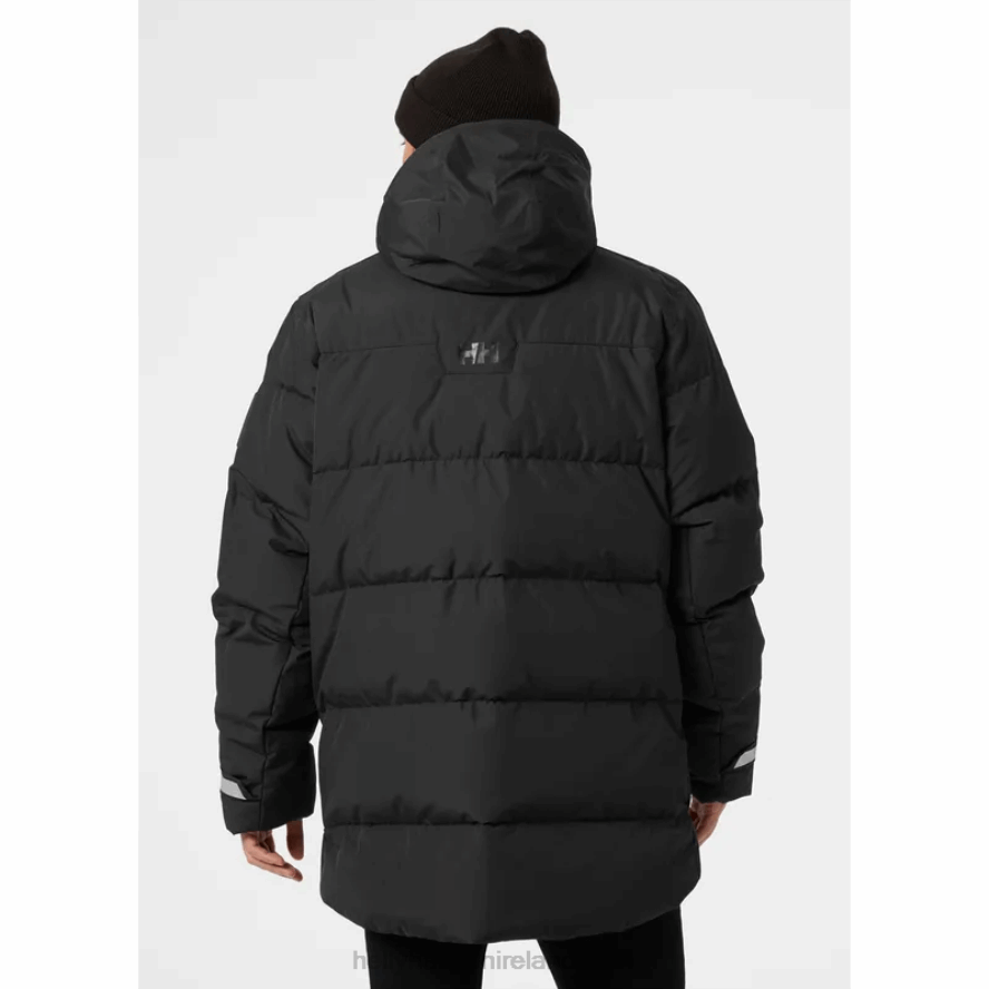 BLACK 8V222F380 Helly-Hansen MEN'S REINE PUFFY JACKET