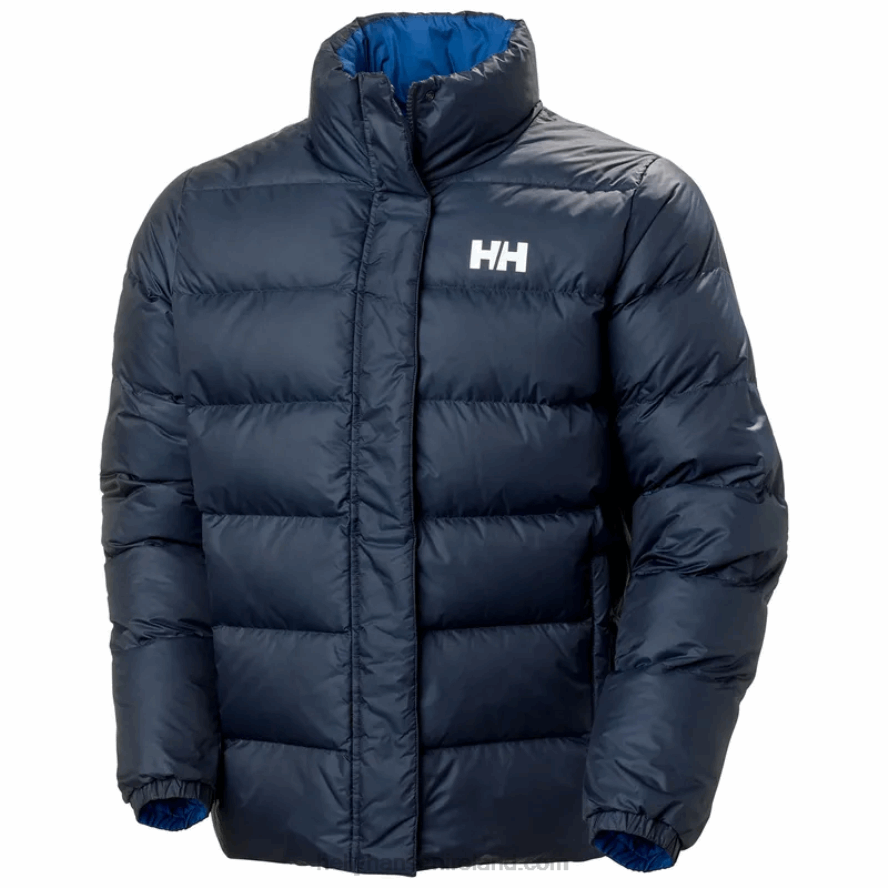 NAVY 8V222F344 Helly-Hansen MEN'S HH REVERSIBLE DOWN JACKET
