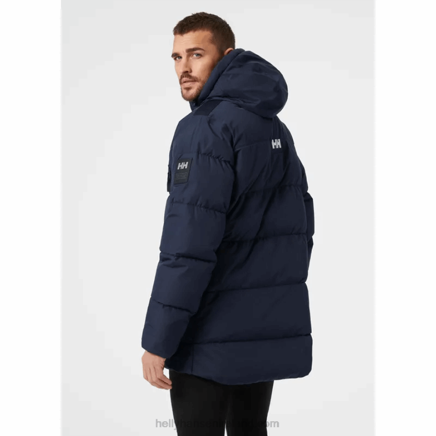 NAVY 8V222F381 Helly-Hansen MEN'S REINE PUFFY JACKET