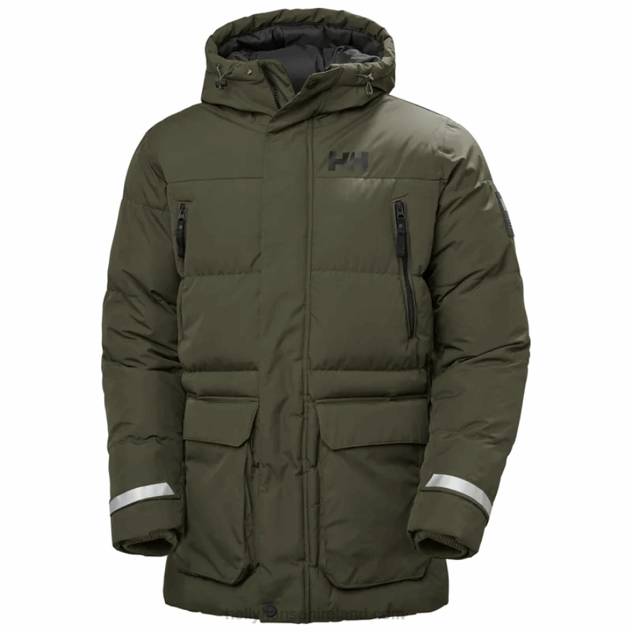 UTILITY GRE 8V222F379 Helly-Hansen MEN'S REINE PUFFY JACKET