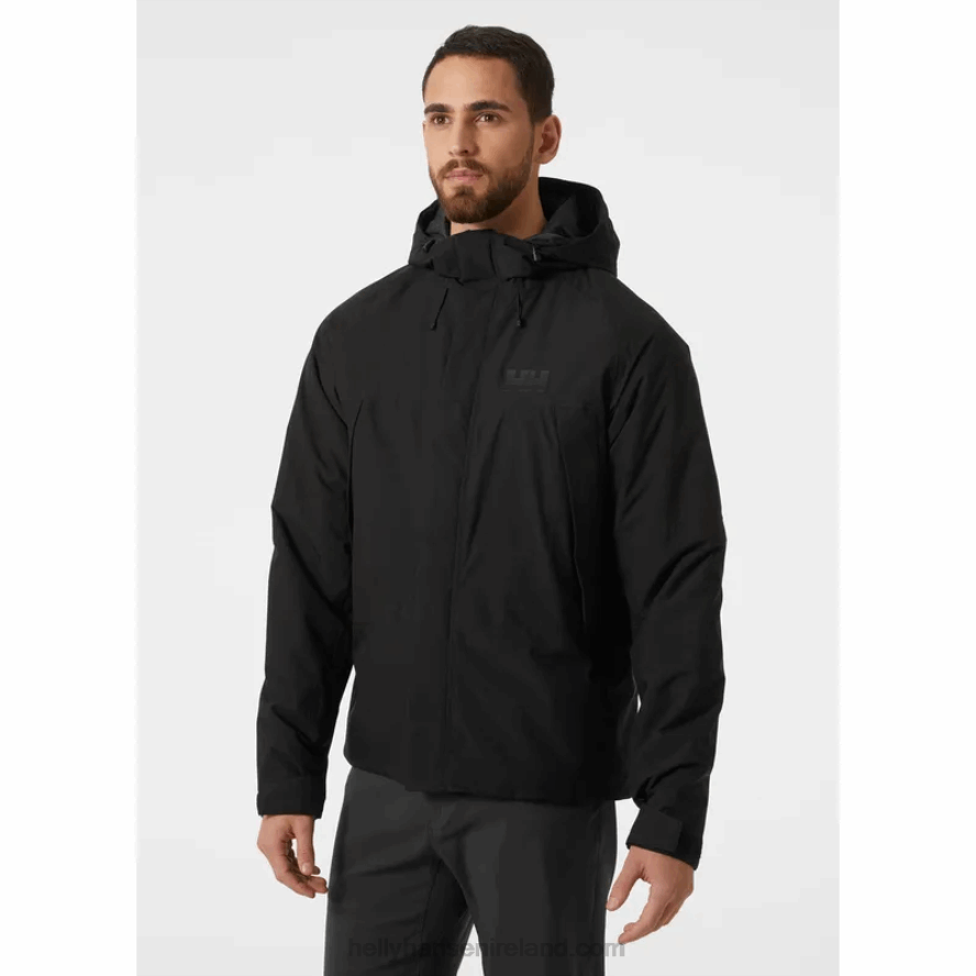BLACK 8V222F180 Helly-Hansen MEN'S BANFF INSULATED JACKET
