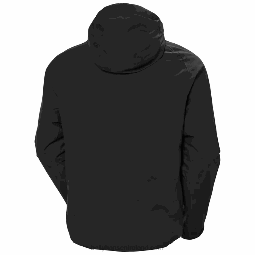 BLACK 8V222F180 Helly-Hansen MEN'S BANFF INSULATED JACKET