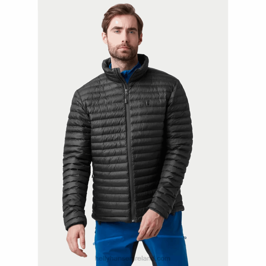 BLACK 8V222F228 Helly-Hansen MEN'S SIRDAL INSULATED JACKET